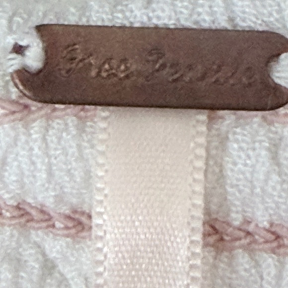 Free People White Embroidered Maxi Dress Size M Boho Prairie Cottagecore - Picture 2 of 9